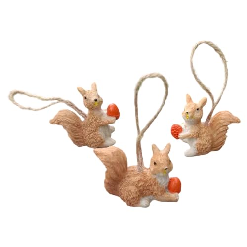 FewNvWa 3X Hängen Eichhörnchen Familie Figuren Garten Dekorationen Handwerk wasserdichte Blume FewNvWa 3X Hängen Eichhörnchen Familie Figuren Garten Dekorationen Handwerk wasserdichte Blume von FewNvWa