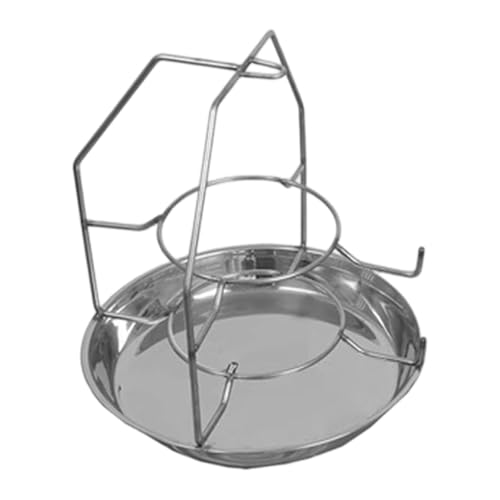 FewNvWa Aschekorb Edelstahl Kohlebehälter Grillkorb Robuste Kohleschale Einfache Handhabung für Outdoor Grillen Restaurant Gartenparty, Mehrfarbig, Höhe 32.5 cm FewNvWa Aschekorb Edelstahl Kohlebehälter Grillkorb Robuste Kohleschale Einfache Handhabung für Outdoor Grillen Restaurant Gartenparty, Mehrfarbig, Höhe 32.5 cm von FewNvWa