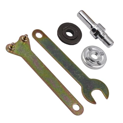 FewNvWa Bohrer zu Winkelschleifer Adapter Flanschmuttern 10mm zu Schleifmaschine von FewNvWa