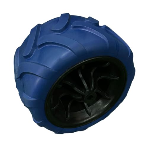 FewNvWa Bollerwagenrad Ersatzrad für Strandwagen Und Campingwagen Pannensicheres Laufrad Aus PU Material mit Hoher Traglast für Outdoor Und Gelände, Blau FewNvWa Bollerwagenrad Ersatzrad für Strandwagen Und Campingwagen Pannensicheres Laufrad Aus PU Material mit Hoher Traglast für Outdoor Und Gelände, Blau von FewNvWa