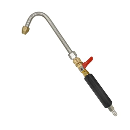 FewNvWa Druckreiniger Zubehör Ventilstab mit 1/4 Anschluss Langlebig Und Stabil Einfach zu Montieren Effektive Reinigung für Verschiedene Oberflächen, U Shape FewNvWa Druckreiniger Zubehör Ventilstab mit 1/4 Anschluss Langlebig Und Stabil Einfach zu Montieren Effektive Reinigung für Verschiedene Oberflächen, U Shape von FewNvWa