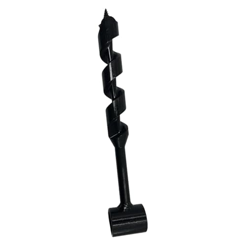 FewNvWa Handbohrer Handerdbohrer Holzbohrer Handwerkzeug Carbonstahl Vielseitige Nutzung Robuster Aufbau für Reparaturarbeiten Outdoor Camping Heimwerkereinsa, Lochdurchmesser 25 von FewNvWa