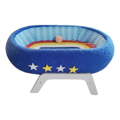 FewNvWa Katzenbett Katzenkratzbrett mit Ständer Kätzchen Interaktives Spielzeug Katzenkratzbrett FewNvWa Katzenbett Katzenkratzbrett mit Ständer Kätzchen Interaktives Spielzeug Katzenkratzbrett von FewNvWa