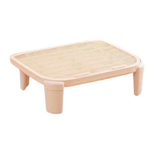 FewNvWa Katzenstreu Rampe Als Toilettenvorleger Und Streufänger Trittstufenmatte mit Erhöhter Bauweise Und Doppelschicht Technologie Aus PP für Indoor Katzen, Kaffee FewNvWa Katzenstreu Rampe Als Toilettenvorleger Und Streufänger Trittstufenmatte mit Erhöhter Bauweise Und Doppelschicht Technologie Aus PP für Indoor Katzen, Kaffee von FewNvWa