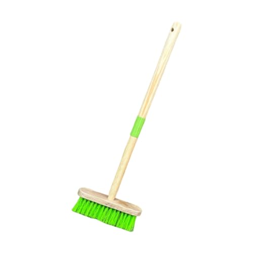 FewNvWa Kompaktes Mini Gartenwerkzeug, Outdoor Spielzeug mit Holzgriff für Die Bepflanzung Am Strand, Besen von FewNvWa