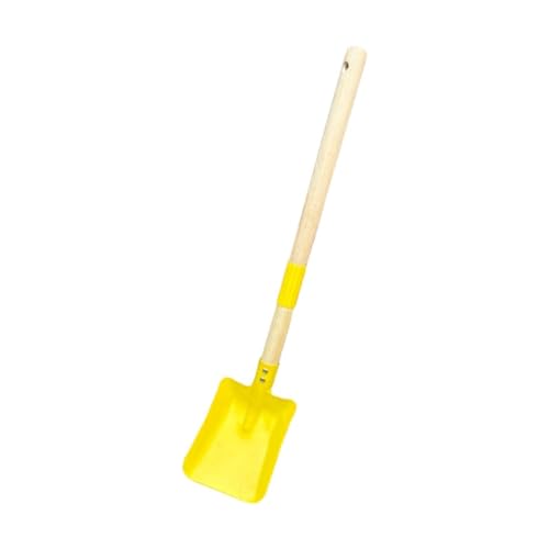 FewNvWa Kompaktes Mini Gartenwerkzeug, Outdoor Spielzeug mit Holzgriff für Die Bepflanzung Am Strand, Quadratische Schaufel von FewNvWa