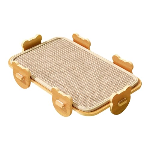 FewNvWa Leichtes Katzenkratzbrett mit Anti Rutsch Design – Geeignet für Kätzchen Und Erwachsene Katzen, Quadratische Sisalmatte FewNvWa Leichtes Katzenkratzbrett mit Anti Rutsch Design – Geeignet für Kätzchen Und Erwachsene Katzen, Quadratische Sisalmatte von FewNvWa