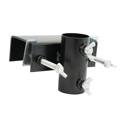 FewNvWa Robuster Schirmständer aus Metall mit Rutschfester Basis Und Windbeständigem Design für Sicheren Halt auf Terrassen Und Balkonen, Vertikale von FewNvWa