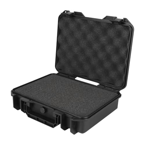 FewNvWa Travel Case Aufbewahrungsbox Hartschalenkoffer Stoßfester Schutzkoffer Werkzeugkiste Aus Robustem PP Material mit Wasserfestem Transportgriff für Reis, Style B von FewNvWa