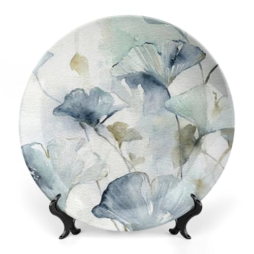Fgjkt Decorative Wall Hanging Plates, A Coastal Sandpiper Plate Wall Hanging Decoration,Including Bracket and Special Spring Hook, Home Decor for Furniture,7inch von Fgjkt