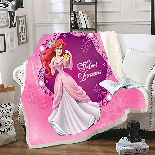 Fgolphd Mermaid Decke,fleecedecken, Kuscheldecke dünne Decken für Sofa,ultraweich und warm - Mikrofaser 3D-Druck,für Erwachsene und Kinder (100 x 140 cm,3) von Fgolphd