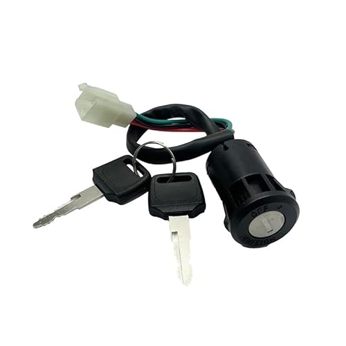 Zündschloss Motorrad 1 PC Motorrad Zündschloss Schlüssel Mit 4 Draht Start Schalter Türschlösser Strand Fahrrad Männlichen Schalter Für 50/70/90/110/150/250cc Zündschloss Motorrad 1 PC Motorrad Zündschloss Schlüssel Mit 4 Draht Start Schalter Türschlösser Strand Fahrrad Männlichen Schalter Für 50/70/90/110/150/250cc von Fguiieqj