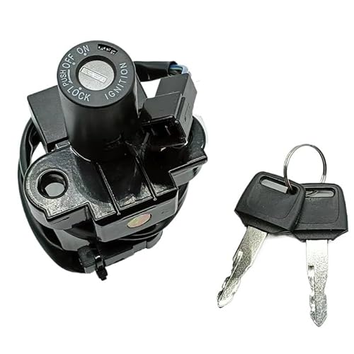 Zündschloss Motorrad Zündschloss-Sperrschlüssel Für CBR1100XX Für Blackbird 1997–98 Für XLV1000 Für XL1000V Für Varadero 99–2000 Für XLV600 Für XL600V von Fguiieqj