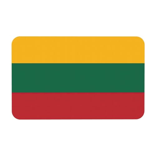 Fgwaauh Kieselgur Flagge von Litauen Duschmatte, rutschfest, super saugfähig, schnell trocknend, Badezimmer-Bodenmatte Fgwaauh Kieselgur Flagge von Litauen Duschmatte, rutschfest, super saugfähig, schnell trocknend, Badezimmer-Bodenmatte von Fgwaauh