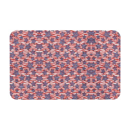 Fgwaauh Stars And Wavy Stripes Kieselgur Duschmatte, rutschfest, super saugfähig, schnell trocknend, Badezimmer-Bodenmatte Fgwaauh Stars And Wavy Stripes Kieselgur Duschmatte, rutschfest, super saugfähig, schnell trocknend, Badezimmer-Bodenmatte von Fgwaauh