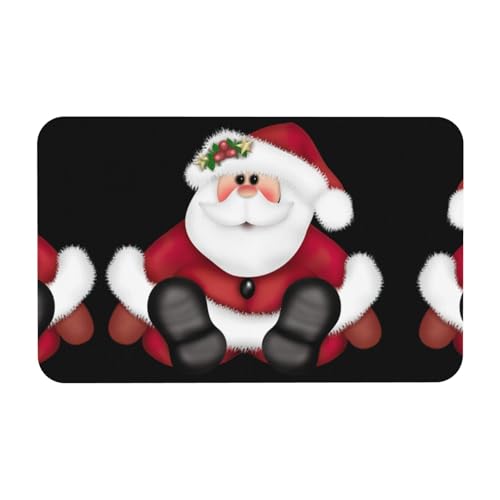 Fgwaauh Süße Weihnachtsmann-Kieselgur Duschmatte, rutschfest, super saugfähig, schnell trocknend, Badezimmer-Bodenmatte Fgwaauh Süße Weihnachtsmann-Kieselgur Duschmatte, rutschfest, super saugfähig, schnell trocknend, Badezimmer-Bodenmatte von Fgwaauh