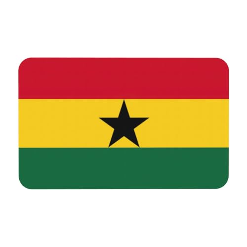 Kieselgur Flagge von Ghana, rutschfest, super saugfähig, schnell trocknend, Badezimmer-Bodenmatte Kieselgur Flagge von Ghana, rutschfest, super saugfähig, schnell trocknend, Badezimmer-Bodenmatte von Fgwaauh