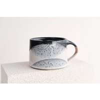 Sand+Snow 12 Fl Oz Niedrige Tasse - Handgemacht, Aus Steingut von FharStudio