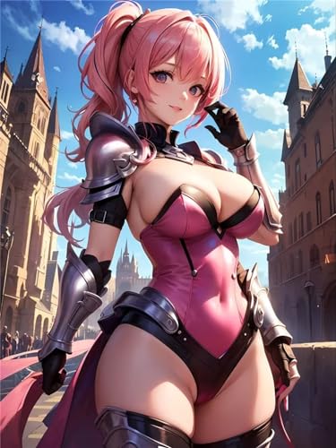 Diamond Painting Set für Erwachsene,DIY 5D AI Full Drill Diamant Painting Sexy Mädchen, Malen nach Zahlen Diamant Anfänger, Diamant Malerei Handwerk Set for Wall Home Decor Geschenk 70x90cm von Fheeao