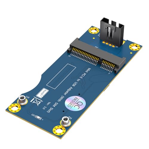 Fhkpsqkcn LTE Industrial PCIe Zu USB 2.0 Adapteranschlüssen Mit Kartensteckplatz Für WWAN/LTE -3G Für PC Geeignet von Fhkpsqkcn