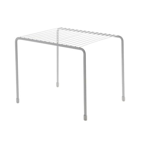 Fhkpsqkcn Raumsparende Einzelstufen Syurdy Iron Storage Shelf Organisatoren Für Küchentheke Und Schrank Heimorganisation von Fhkpsqkcn
