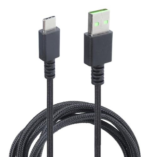 Fhkpsqkcn Tragbare Typ C Gaming Maus Ladungskabelqualitätsdatenverbindung Für Die Deadadder V2Pro/V3pro Maus Schnell Berechnet von Fhkpsqkcn