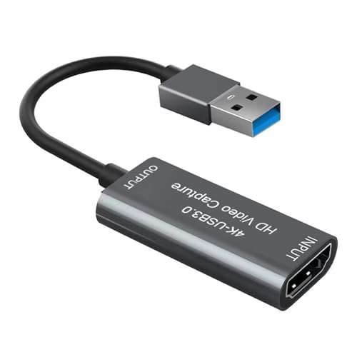 Fhkpsqkcn USB3.0 Videoaufnahmekarte 4K60Hz Klar Video Zum Streaming Und Aufnehmen Von Schnellem Videoadapter von Fhkpsqkcn