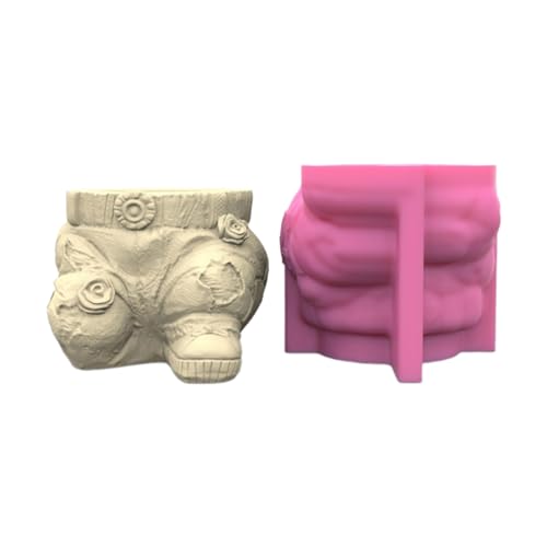Hosen Gips Silikon Form Sukkulenten Beton Blumentöpfe Vase Gips Zement Form Stift Formen Hause Dekore von Fhkpsqkcn
