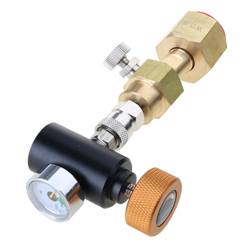 Co2-Nachfüllstation-Adapter Tr21-3 für Quooker-Tanks auf CGA320 W21.8-14 große CO2-Tanks, Schnelltrennanschluss, Aluminium von Fhsqwernm