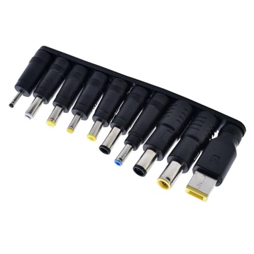 Fhsqwernm 10 In 1 DC5521 Power Adapter Anschlussspitzen Für Laptops Mit 5 5 X 2 1 Mm Weiblich Bis Männlicher Stecker Fhsqwernm 10 In 1 DC5521 Power Adapter Anschlussspitzen Für Laptops Mit 5 5 X 2 1 Mm Weiblich Bis Männlicher Stecker von Fhsqwernm