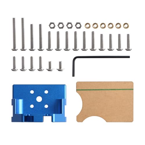 Fhsqwernm 3D Drucker Heat End Ständer Metall Hotend Halterung Verbessert Die Kühlung von Fhsqwernm