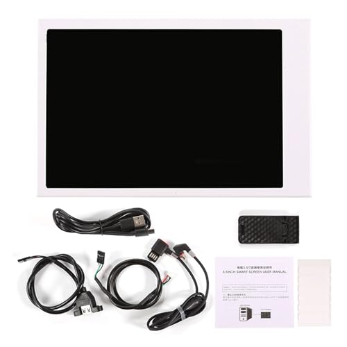 Fhsqwernm 8,9 cm (3,5 Zoll) USB kleiner Bildschirm PC Computer Speicher Datenmonitore AIDA64 Computer Temperaturanzeige von Fhsqwernm