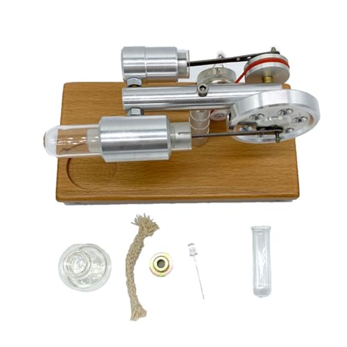 Fhsqwernm Hot Air Stirlings Motormotormodell Dampf Wärme Bildung Modell Spielzeug Wissenschaftliche Experiment Requisiten Einfacher Betrieb Fhsqwernm Hot Air Stirlings Motormotormodell Dampf Wärme Bildung Modell Spielzeug Wissenschaftliche Experiment Requisiten Einfacher Betrieb von Fhsqwernm