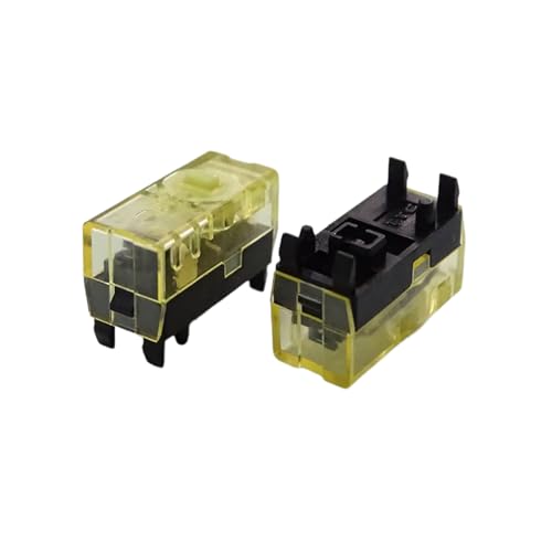 Fhsqwernm Maus Mikroschalter Gelber Punkt 0 65 N Hot Plug Für FANTECH XD3V3 Maus 2 Stück Fhsqwernm Maus Mikroschalter Gelber Punkt 0 65 N Hot Plug Für FANTECH XD3V3 Maus 2 Stück von Fhsqwernm