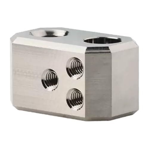 Fhsqwernm Metall Heizblock Für 3D Drucker Extruder Stabile Temperaturregelung 3D Druck von Fhsqwernm