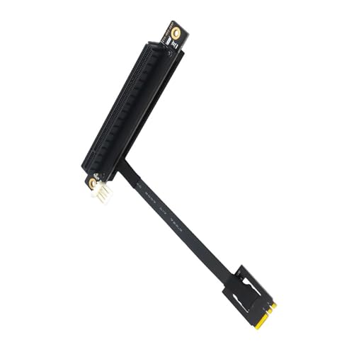 Fhsqwernm PCIe 16X Verlängerungskabel 4Pin Stromanschluss 270° Für PCIe Tester Extender von Fhsqwernm