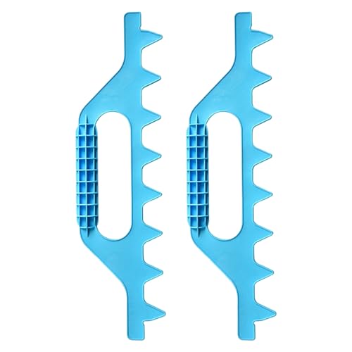 Fhsqwernm Professionelle 2 Pack Bienenzucht Rakes Rakes Präzise Kunststoff 7 Frame Spacer Für Genaue Messungen Outdoor Bienenstöcke Management Mehrfacher Biene Keekee Spacer Kit von Fhsqwernm