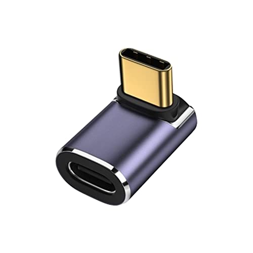 Fhsqwernm USB C Adapter USB 4.0-Adapter 40 Gbit/s (1 Packung) PD100W Schnelllade Typ C Stecker Auf Buchse Extender Für Laptop Tablet von Fhsqwernm