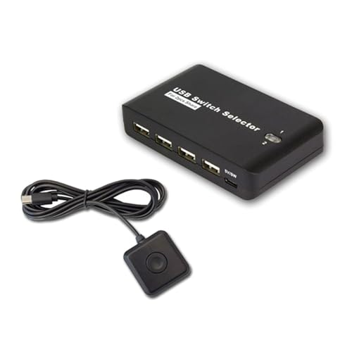 Fhsqwernm USB Umschaltbox Für Büro Und Heimgebrauch 2 Eingänge 4 Ausgänge Umschalter Für Tastaturen Drucker Scanner Fhsqwernm USB Umschaltbox Für Büro Und Heimgebrauch 2 Eingänge 4 Ausgänge Umschalter Für Tastaturen Drucker Scanner von Fhsqwernm