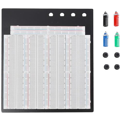 Fhsqwernm Wiederverwendbares Lötfreies Steckbrett 3220 Löcher Für Elektronik 3220 Verbindungslöcher Für Robotik Und Tests von Fhsqwernm