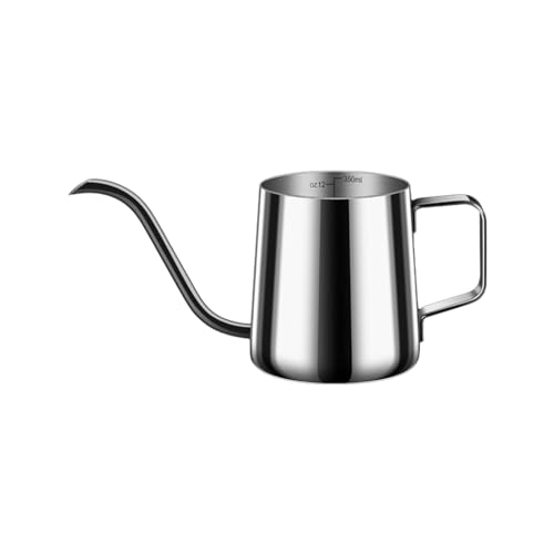 Gooses Neck Pour Coffees Kettles Stainless Steels Hand Brewed Coffees Pots Manual Pour Coffees Maker Tea Pots von Fhsqwernm
