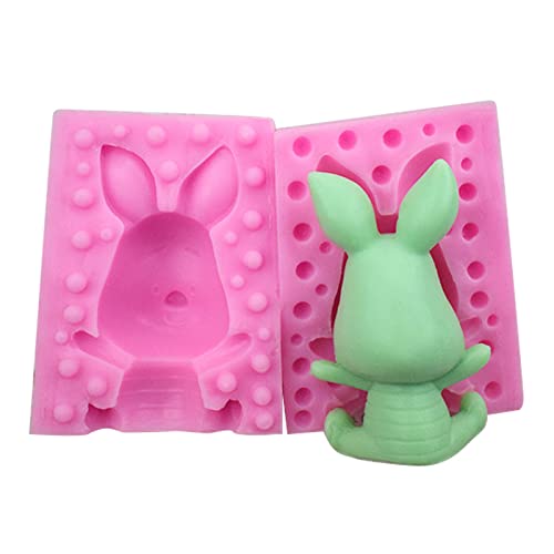 Silikonform für Fondant, Kuchen, Backutensilien, Bär, Hasenform, Ausstechform, Haushalts-Kuchendekorationswerkzeug Silikonform für Fondant, Kuchen, Backutensilien, Bär, Hasenform, Ausstechform, Haushalts-Kuchendekorationswerkzeug von Fhsqwernm