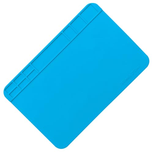 Wärmefeste 500 ℃ Blue Reparaturarbeiten Matte Großes Silikon Lötmatte Zum Löten Von Elektronik Computer Große Anti Statische Magnetische Elektronische Reparaturarbeiten von Fhsqwernm