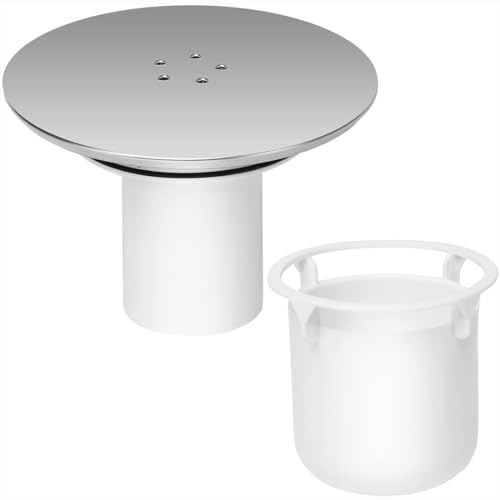 FiTspi Duschablaufabdeckung, Ersatz-Duschwannen-Stopfenlochabdeckung, Duschwannen-Ablaufabdeckung, schneller Durchfluss, Duschabflussabdeckung für 90 mm/115 mm Duschabflussabdeckung FiTspi Duschablaufabdeckung, Ersatz-Duschwannen-Stopfenlochabdeckung, Duschwannen-Ablaufabdeckung, schneller Durchfluss, Duschabflussabdeckung für 90 mm/115 mm Duschabflussabdeckung von FiTspi