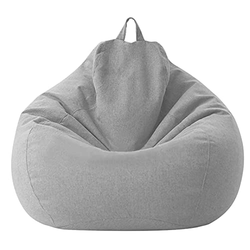 Sitzsack-Stuhlbezug, Sitzsack, Sitzsack, Sofa, Couchbezug, ohne Sitzsackfüllung, für drinnen und draußen, für Erwachsene und Kinder, für Innenbereich, Zuhause, Wohnzimmer von Fiacvrs