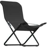 Fiam - Fiesta Sessel, Aluminium schwarz / schwarz von Jan Kurtz (Fiam)
