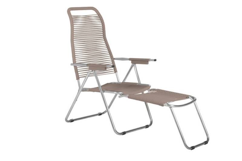 Fiam Gartensessel Spaghetti aus Aluminium, Taupe Fiam Gartensessel Spaghetti aus Aluminium, Taupe von Fiam