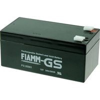 Fiamm PB-12-3,4-4,8 FG20341 Bleiakku 12V 3.4Ah Blei-Vlies (AGM) (B x H x T) 134 x 66 x 65mm Flachste von Fiamm