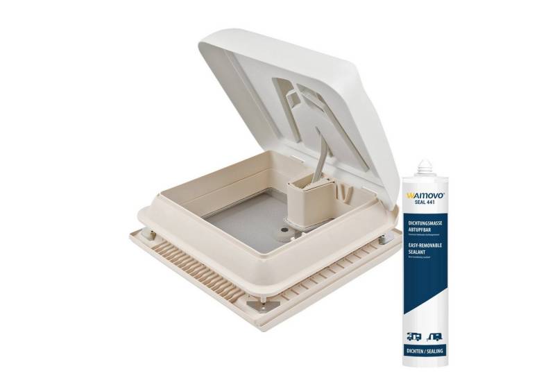 Fiamma Dachfenster Fiamma Vent 28 x 28 cm weiß Dachhaube Dachluke von Fiamma