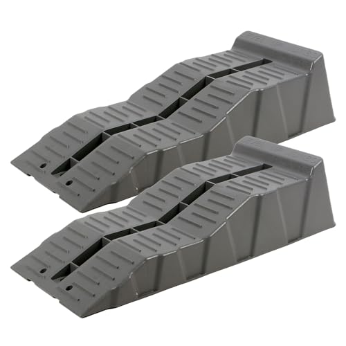 Fiamma Jumbo Stufenkeile, Auffahr-Keil, Kunststoff, 2er Set - bis 5000 kg, 58 x 6/11 x 14 cm für Wohnwagen oder Wohnmobil Fiamma Jumbo Stufenkeile, Auffahr-Keil, Kunststoff, 2er Set - bis 5000 kg, 58 x 6/11 x 14 cm für Wohnwagen oder Wohnmobil von Fiamma